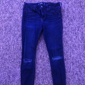 Hollister ripped jeans